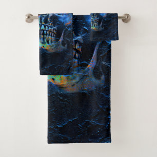 Skull Bath Towel Set