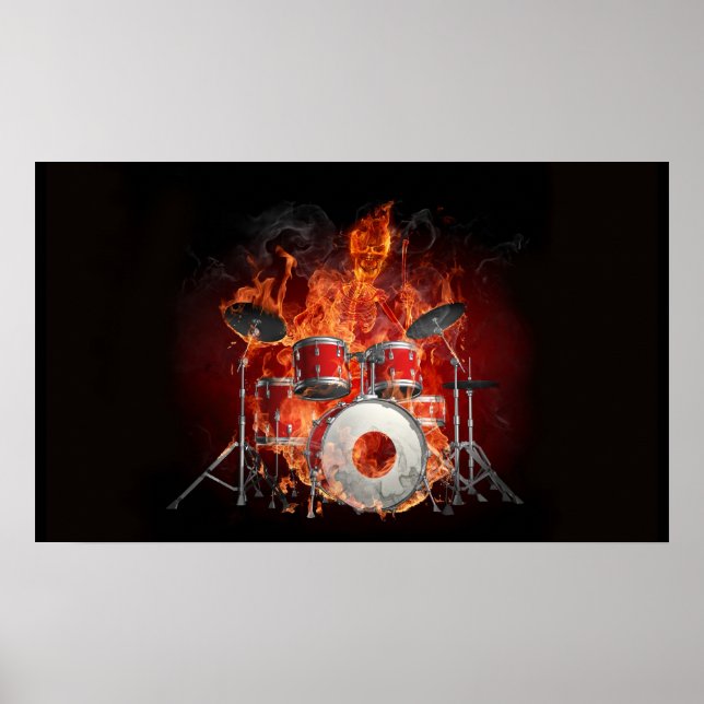 SKULL BATTERY HIGH DEFINITION POSTER (Front)