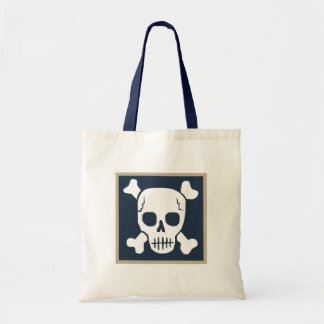 Skull beach bag