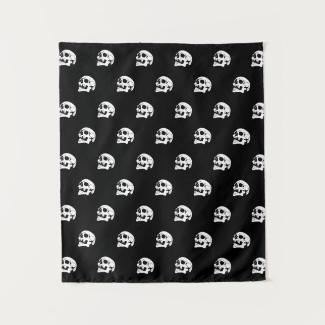 Skull Bone Pattern II Tapestry (Front)
