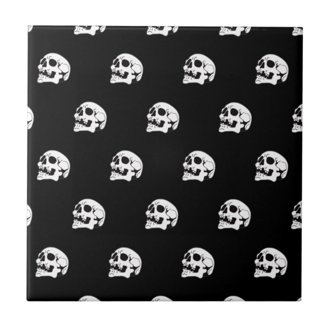 Skull Bone Pattern II Tile (Front)