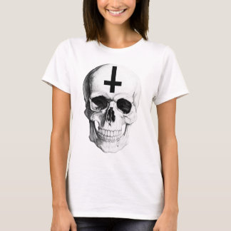 Skull Bone Women's Crop Top T Shirt