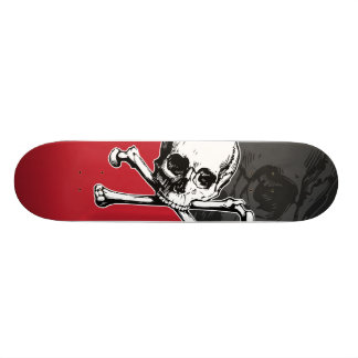 Skull & Bones Skateboard
