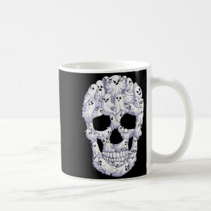 Skull Boo Ghost Funny Boo Ghosts Halloween Costume Coffee Mug
