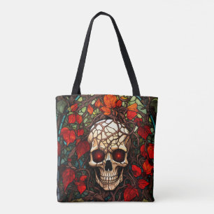 Skull Book Bag Birthday Gift Add Name