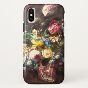 Skull Bouquet iPhone X Case