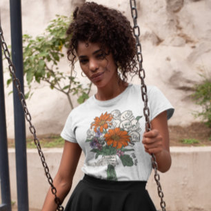 Skull bouquet T-Shirt