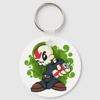Skull Boy Key Ring