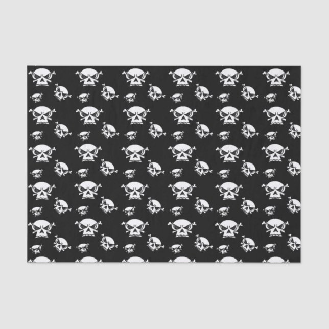 Skull Boys Tissue Paper (Front)