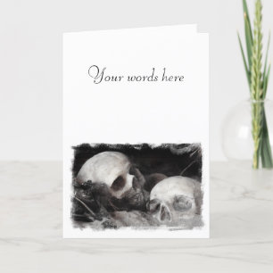 Skull Buddies Card