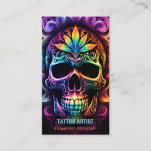 Skull Business Card
