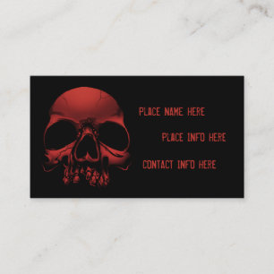 Skull Business Card