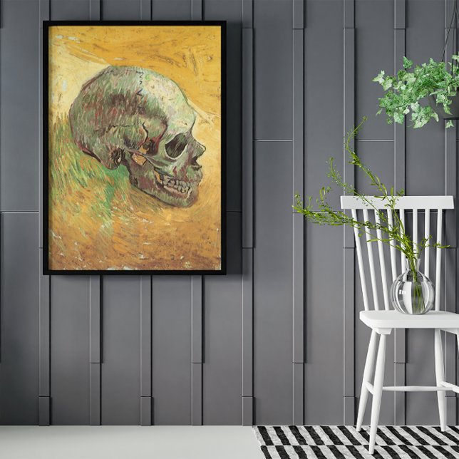 Skull by Vincent van Gogh, Vintage Impressionism Poster (Creator Uploaded)
