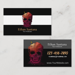 Skull Candle Business Card