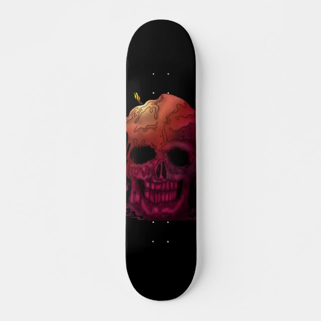 Skull Candle Skateboard (Front)