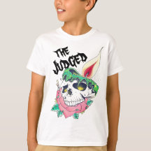 skull candle unisex kids t-shirt