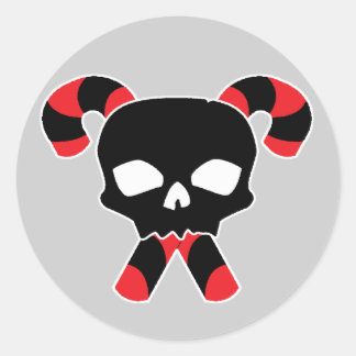 Skull & Candy Xbones Classic Round Sticker