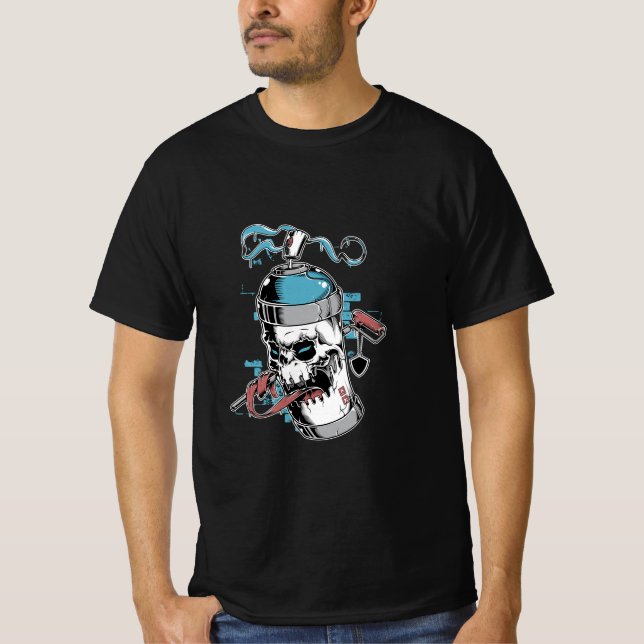 Skull Canister T-Shirt (Front)