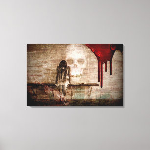 Skull Canvas Print