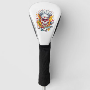 Skull Chef Kitchen Master Golf Head Cover