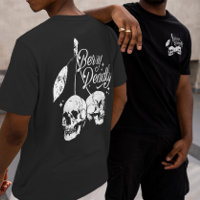 Skull Cherry Spooky and Sweet Gothic Halloween