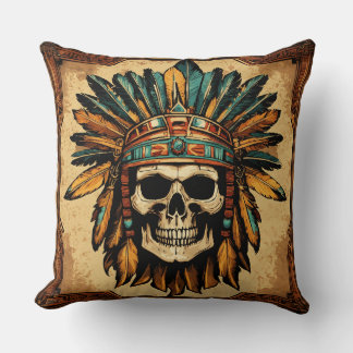 Skull Chic: Throw Pillow Collection