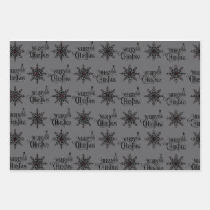 Skull Christmas Wrapping Paper