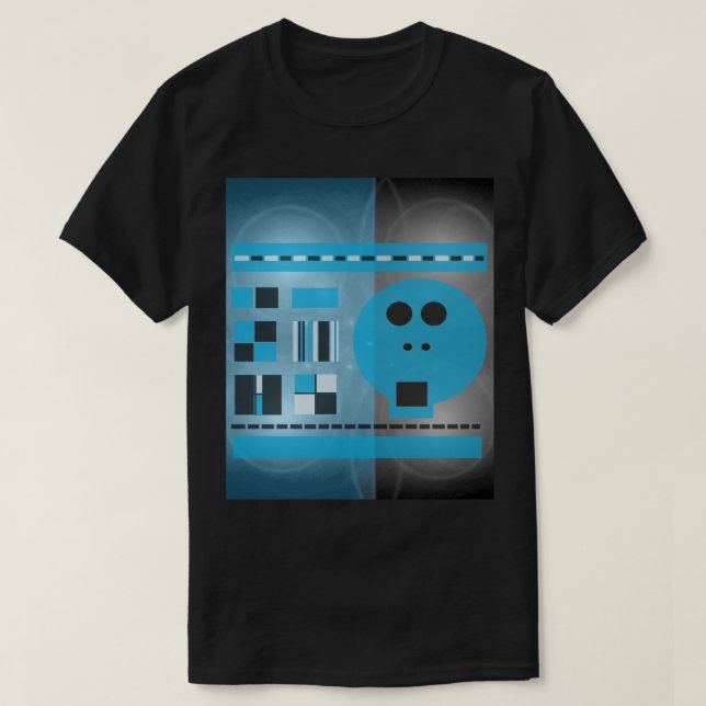 Skull Code: Skullnskin Graphics Tee By J.H.T. (Design Front)