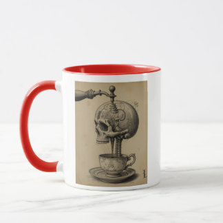 SKULL COFFEE MUG