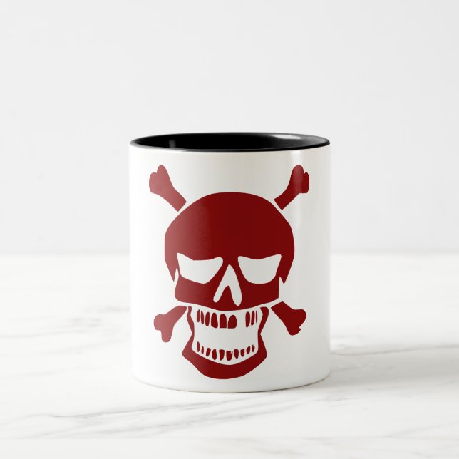 Skull Coffee Mug (Center)