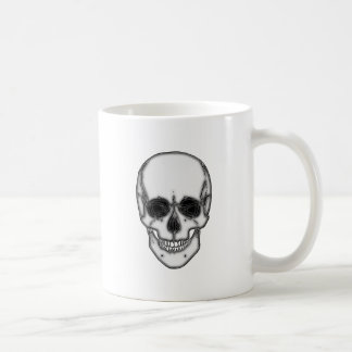 skull coffee mug