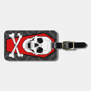 Skull Coffin Luggage Tage Luggage Tag