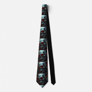 Skull Comics Style Illustration Fantasy Art Tie