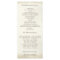 Skull Couple Deadly Pretty Wedding Programs
