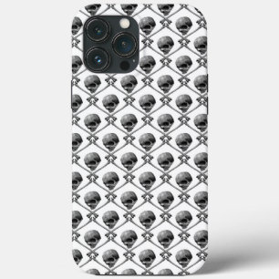skull Craneo pattern iPhone 13 Pro Max Case