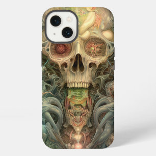 Skull Creepy Surreal Horror Art iPhone 13 Case