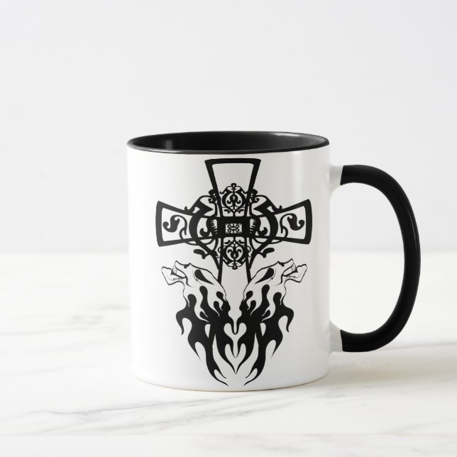 Skull Cross Mug (Right)