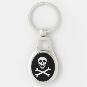 Skull & Crossbones Key Ring