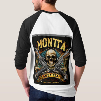 "Skull & Crossbones Rock Band Tee" T-Shirt