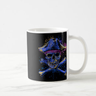 Skull Crossbones Skeleton Jolly Roger Flag Hallowe Coffee Mug