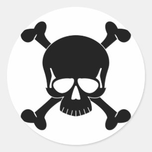 Skull & Crossbones Sticker