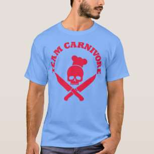 skull crossed knifes for bbq season cooking grilli T-Shirt
