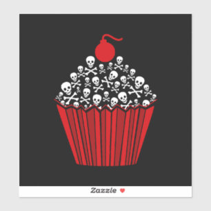 Skull Cupcake