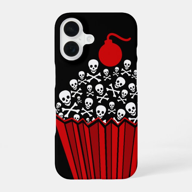 Skull Cupcake Case-Mate iPhone Case (Back)