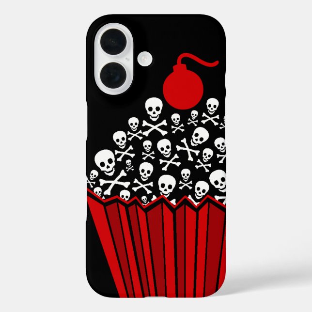 Skull Cupcake Case-Mate iPhone Case (Back)