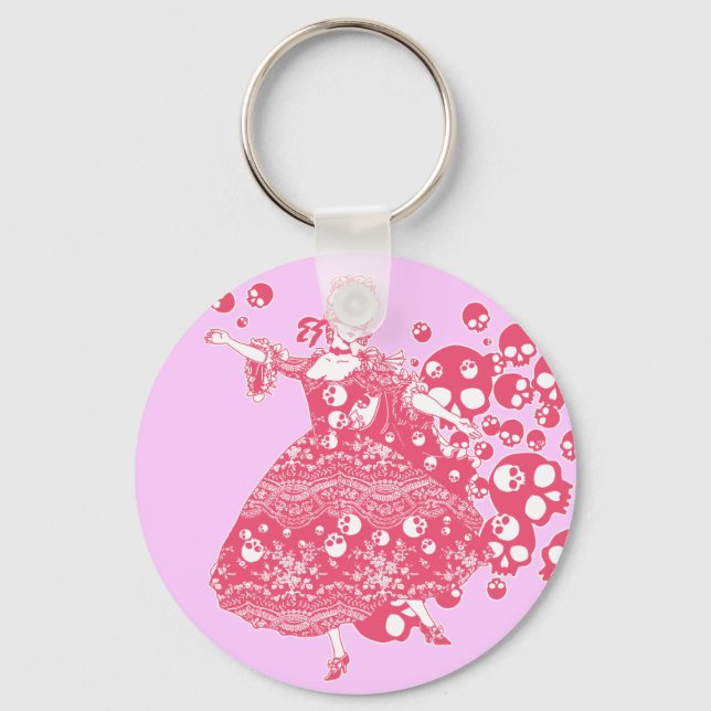 Skull Dance Key Ring (Front)