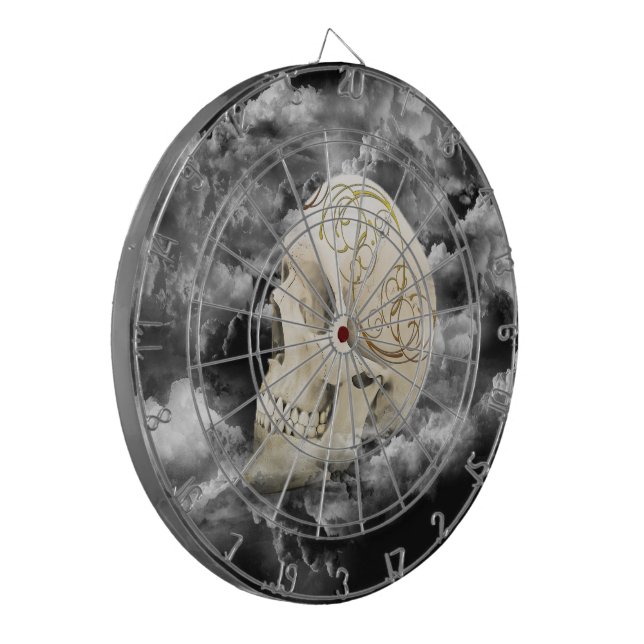 Skull Dartboard (Front Left)