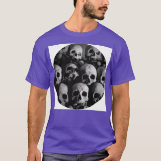 skull death skelleton biology anatomy T-Shirt
