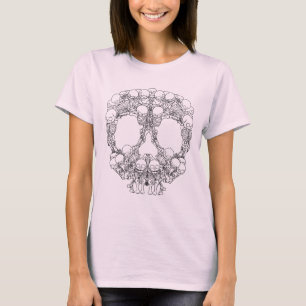 Skull Design - Pyramid of Skulls T-Shirt