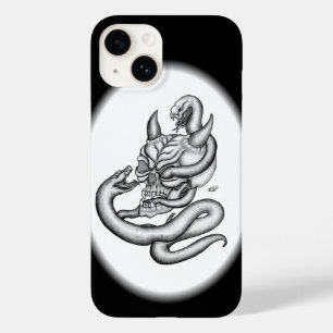Skull - Devil Head with Snake Case-Mate iPhone 14 Case